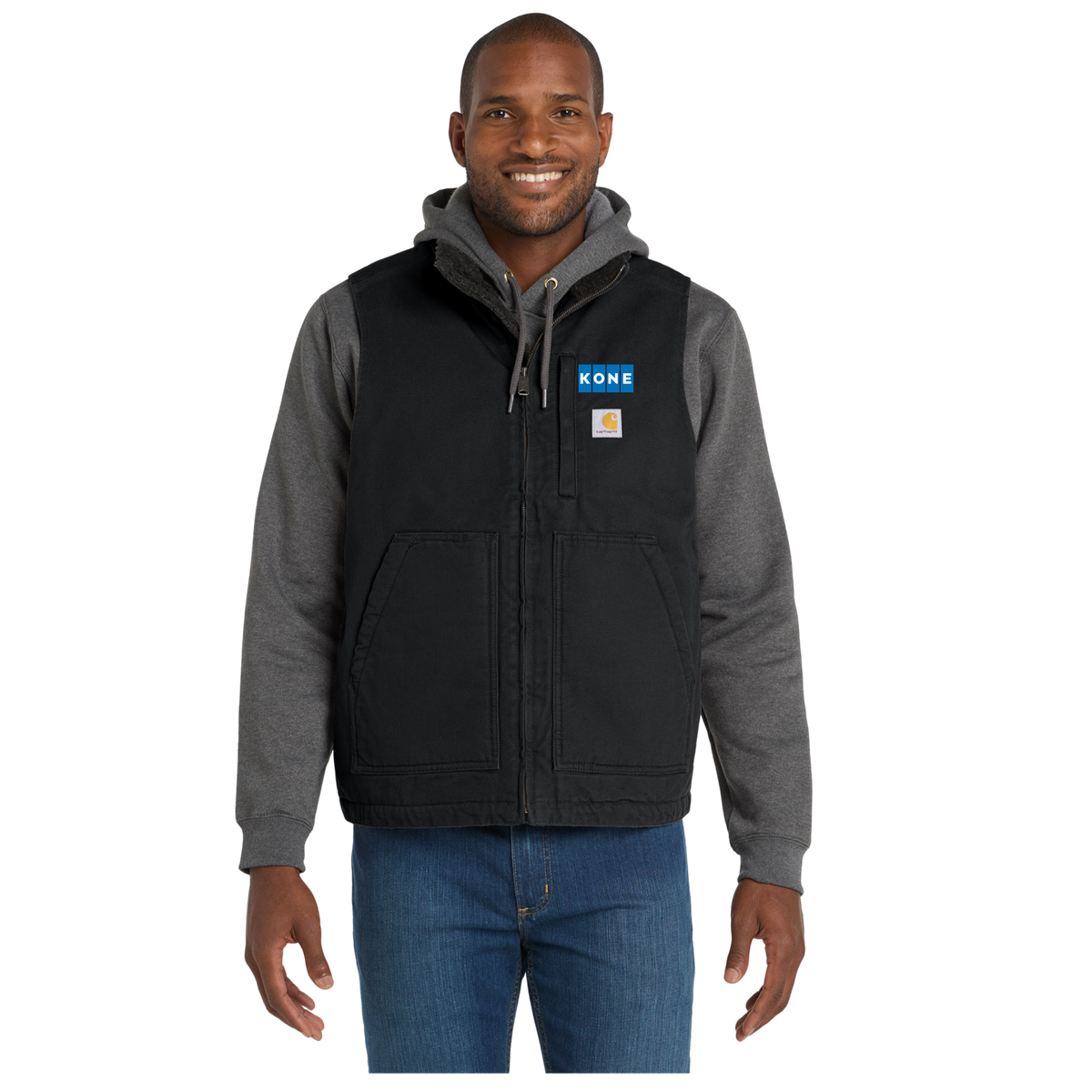 KONE - Carhartt® Sherpa-Lined Mock Neck Vest - CT104277