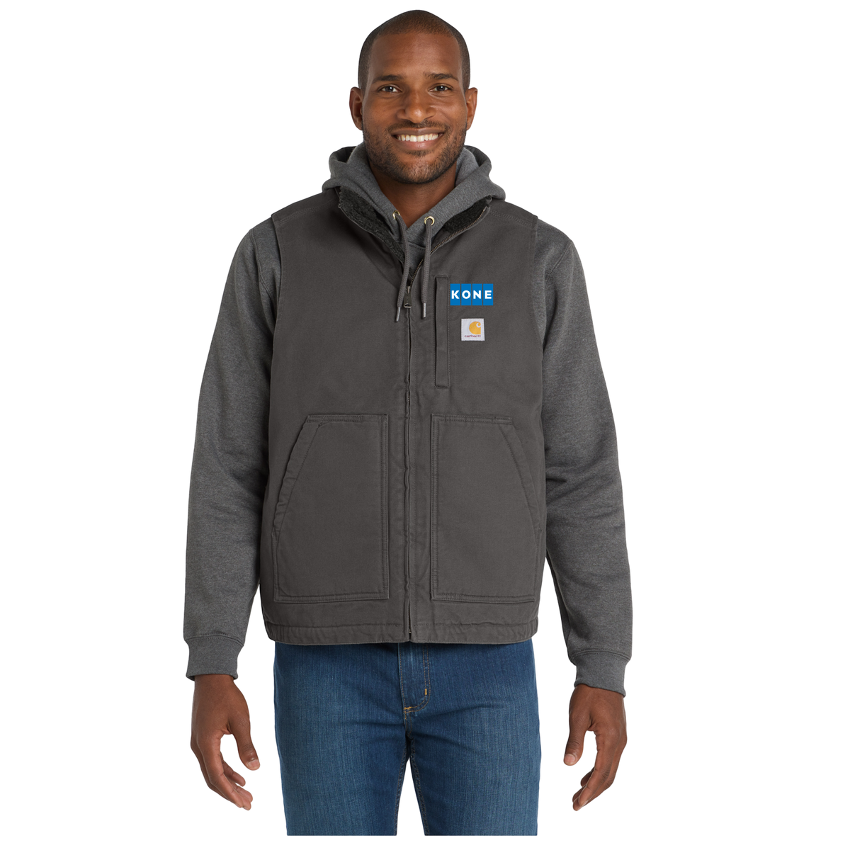 KONE - Carhartt® Sherpa-Lined Mock Neck Vest - CT104277